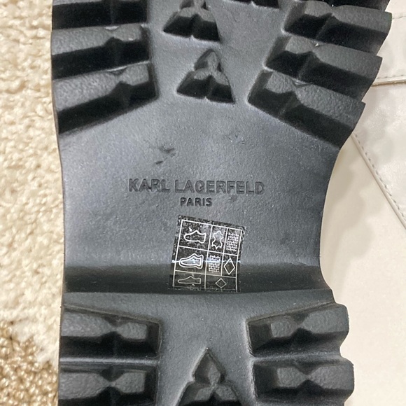 FINAL. NWOT Karl Lagerfeld Knee High Riding Boot